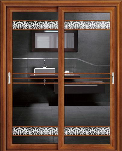 5257佛山銀弧料鋁合金平開門與吊門 鑄鋁門性價(jià)比之選，每套僅500元